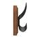 Alt View 19. Alamont Home - Daly 24"W x 3.1"D x 6.5"H Coat Rack - Brown.