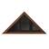 Alt View 12. Alamont Home - Sheehan 17.5"W x 3"D x 12.5"H Flag Case - Rustic Brown.