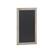 Front. Alamont Home - Canterbury 20"W x 0.75"D x 30"H Magnetic Wall Mounted Chalkboard - Weathered Brown.