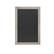 Alt View 12. Alamont Home - Canterbury 20"W x 0.75"D x 30"H Magnetic Wall Mounted Chalkboard - Weathered Brown.