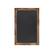 Alt View 12. Alamont Home - Canterbury 20"W x 0.75"D x 30"H Magnetic Wall Mounted Chalkboard - Torched Brown.