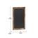 Alt View 14. Alamont Home - Canterbury 20"W x 0.75"D x 30"H Magnetic Wall Mounted Chalkboard - Torched Brown.