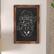 Alt View 16. Alamont Home - Canterbury 20"W x 0.75"D x 30"H Magnetic Wall Mounted Chalkboard - Torched Brown.