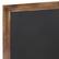 Alt View 18. Alamont Home - Canterbury 20"W x 0.75"D x 30"H Magnetic Wall Mounted Chalkboard - Torched Brown.
