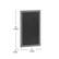 Alt View 14. Alamont Home - Canterbury 24"W x 0.75"D x 36"H Magnetic Wall Mounted Chalkboard - Grey.