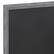 Alt View 18. Alamont Home - Canterbury 24"W x 0.75"D x 36"H Magnetic Wall Mounted Chalkboard - Grey.