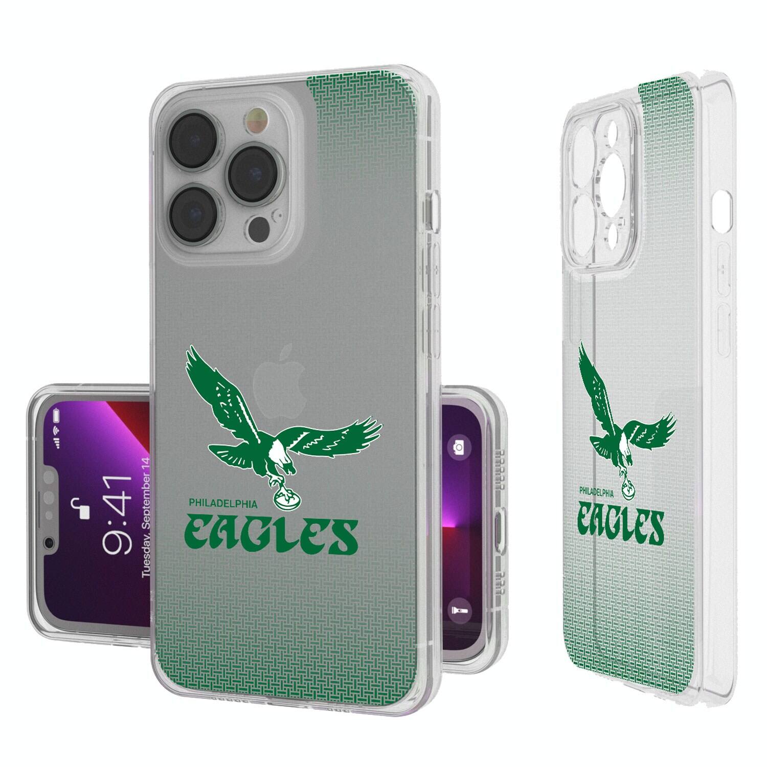 Keyscaper - NFL - Philadelphia Eagles Linen Logo iPhone Clear Case - 16e - Multicolor price history on PriceWatchPro