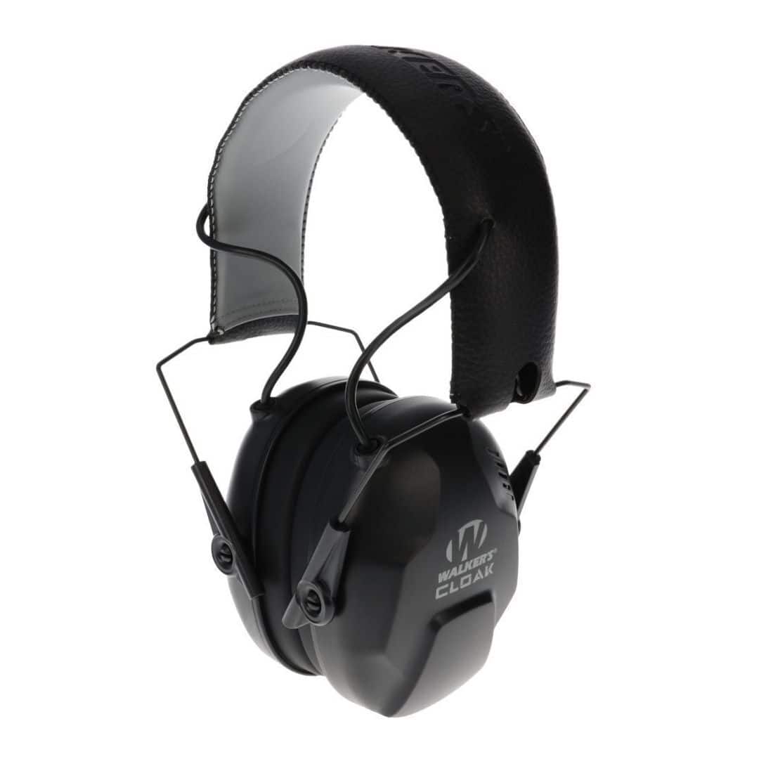 Walker’s - CLOAK DUAL MIC ELECTRONIC MUFF - Black