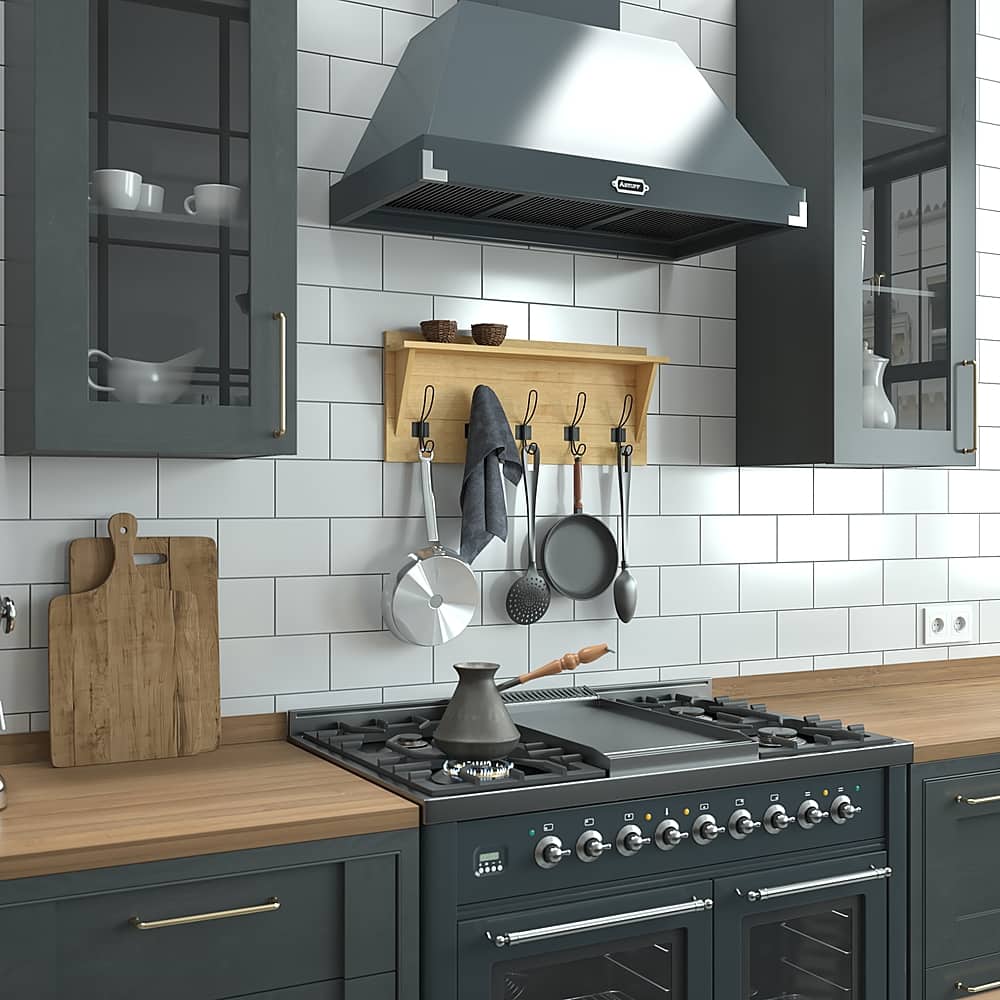 Alt View 15. Alamont Home - Daly 24"W x 4.33"D x 10"H Coat Rack - Bamboo.