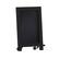 Front. Alamont Home - Canterbury 9.5"W x 1.88"D x 14"H Magnetic Tabletop Chalkboard - Black.