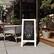 Alt View 13. Alamont Home - Canterbury 20"W x 2-26"D x 40"H Magnetic A-Frame Chalkboard - Solid White.