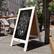 Alt View 16. Alamont Home - Canterbury 20"W x 2-26"D x 40"H Magnetic A-Frame Chalkboard - Solid White.