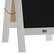 Alt View 18. Alamont Home - Canterbury 20"W x 2-26"D x 40"H Magnetic A-Frame Chalkboard - Solid White.