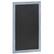 Front. Alamont Home - Canterbury 24"W x 0.75"D x 36"H Magnetic Wall Mounted Chalkboard - Blue.