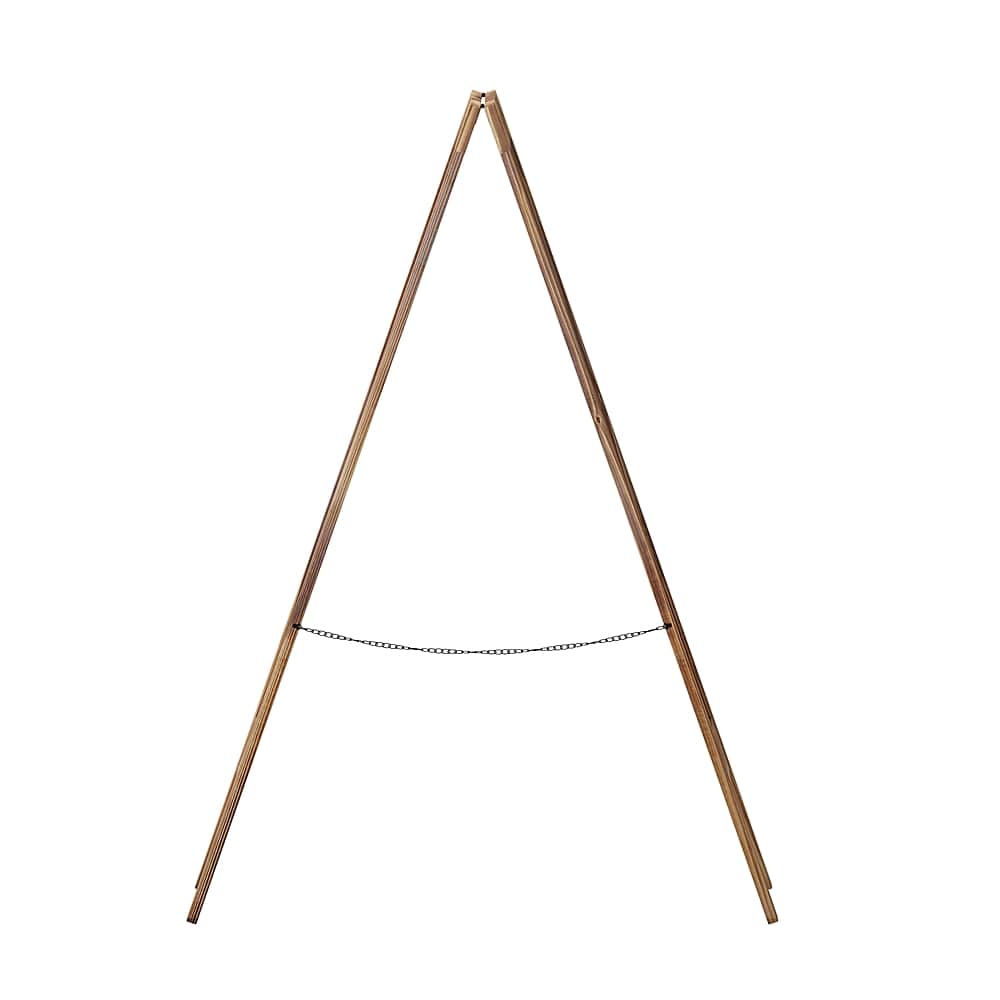 Alt View 19. Alamont Home - Canterbury 20"W x 2-26"D x 40"H Magnetic A-Frame Chalkboard - Rustic Brown.