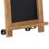 Alt View 18. Alamont Home - Canterbury 9.5"W x 1.88"D x 14"H Magnetic Tabletop Chalkboard - Torched Brown.