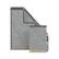 Alt View 17. Alamont Home - Comerford 9.75"W x 6"D x 7.25"H Desk Organizer - Galvanized.