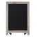 Alt View 12. Alamont Home - Canterbury 12"W x 1.88"D x 17"H Magnetic Tabletop Chalkboard - Weathered Brown.