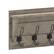 Alt View 18. Alamont Home - Daly 24"W x 3.1"D x 6.5"H Coat Rack - White Wash.