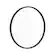 Alt View 11. Alamont Home - Julianne 20" Round Wall Mounted Mirror - Black.