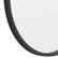 Alt View 18. Alamont Home - Julianne 20" Round Wall Mounted Mirror - Black.