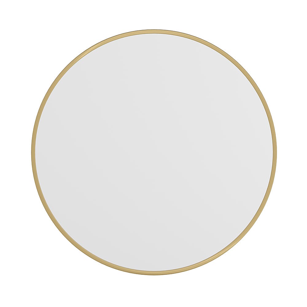 Alt View 12. Alamont Home - Julianne 30" Round Wall Mounted Mirror - Gold.