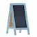 Front. Alamont Home - Canterbury 20"W x 2-26"D x 40"H Magnetic A-Frame Chalkboard - Robin Blue.