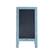 Alt View 12. Alamont Home - Canterbury 20"W x 2-26"D x 40"H Magnetic A-Frame Chalkboard - Robin Blue.