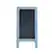 Alt View 17. Alamont Home - Canterbury 20"W x 2-26"D x 40"H Magnetic A-Frame Chalkboard - Robin Blue.