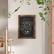 Alt View 13. Alamont Home - Canterbury 18"W x 0.75"D x 24"H Magnetic Wall Mounted Chalkboard - Torched Brown.