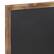 Alt View 18. Alamont Home - Canterbury 18"W x 0.75"D x 24"H Magnetic Wall Mounted Chalkboard - Torched Brown.