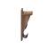 Alt View 18. Alamont Home - Daly 24"W x 4.33"D x 10"H Coat Rack - Rustic Brown.