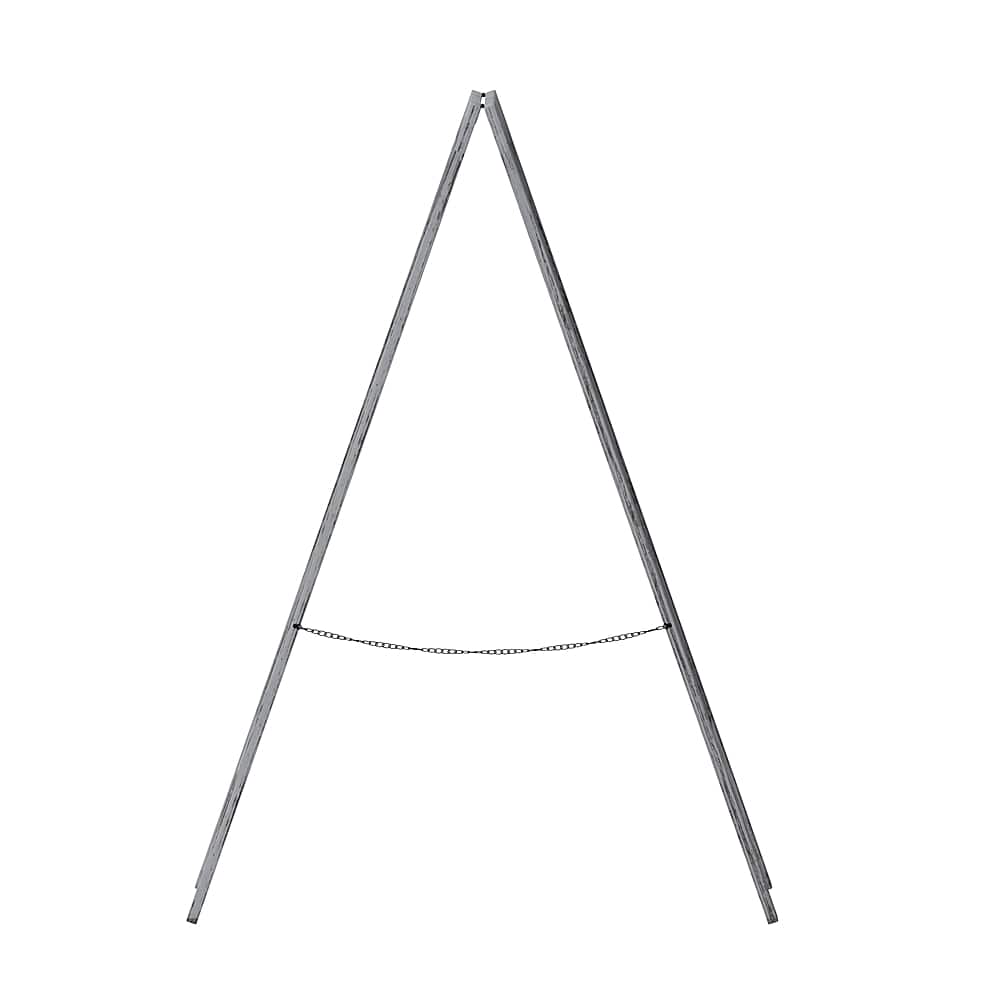 Alt View 19. Alamont Home - Canterbury 20"W x 2-26"D x 40"H Magnetic A-Frame Chalkboard - Graywash.