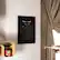 Alt View 15. Flash Furniture - Canterbury 18"W x 0.75"D x 24"H Magnetic Wall Mounted Chalkboard - Black.