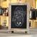 Alt View 13. Alamont Home - Canterbury 9.5"W x 1.88"D x 14"H Magnetic Tabletop Chalkboard (set of 10) - Weathered Brown.