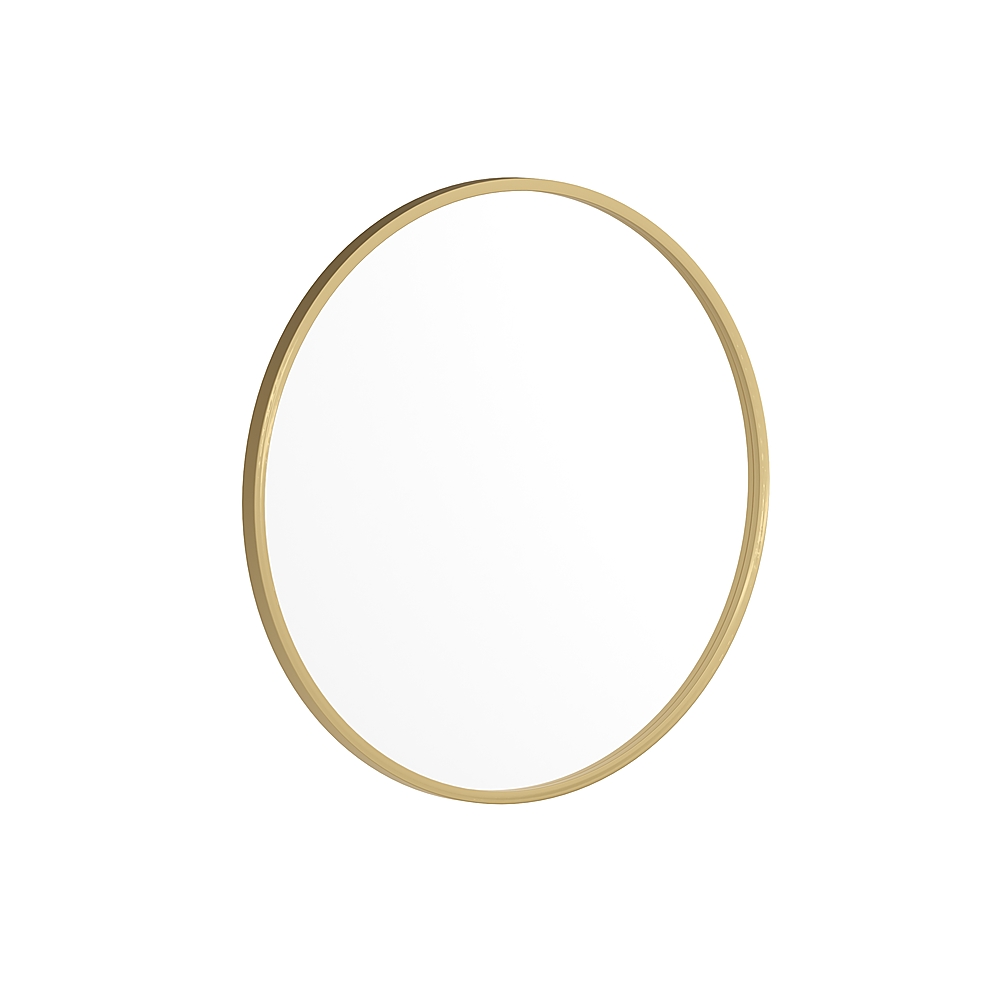 

Flash Furniture - Julianne 24" Round Wall Mounted Mirror - Gold