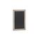 Front. Alamont Home - Canterbury 18"W x 0.75"D x 24"H Magnetic Wall Mounted Chalkboard - Weathered Brown.