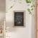 Alt View 13. Alamont Home - Canterbury 18"W x 0.75"D x 24"H Magnetic Wall Mounted Chalkboard - Weathered Brown.