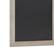 Alt View 18. Alamont Home - Canterbury 18"W x 0.75"D x 24"H Magnetic Wall Mounted Chalkboard - Weathered Brown.