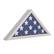 Alt View 11. Alamont Home - Sheehan 17.5"W x 3"D x 12.5"H Flag Case - White Wash.