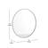 Alt View 14. Alamont Home - Julianne 36" Round Wall Mounted Mirror - Silver.