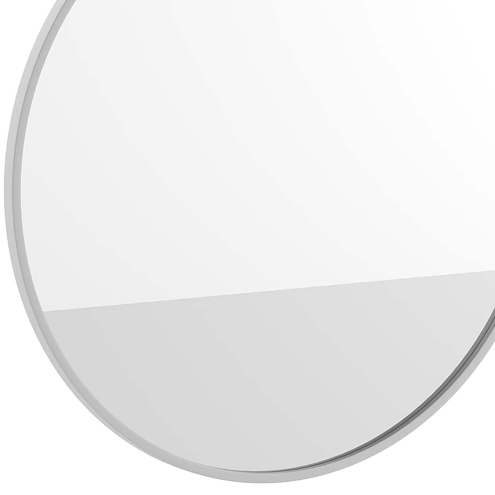 Alt View 18. Alamont Home - Julianne 30" Round Wall Mounted Mirror - Silver.