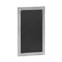 Alamont Home - Canterbury 20"W x 0.75"D x 30"H Magnetic Wall Mounted Chalkboard - White Washed - Front_Zoom