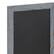 Alt View 18. Alamont Home - Canterbury 11"W x 0.75"D x 17"H Magnetic Wall Mounted Chalkboard - Grey.