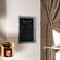 Alt View 15. Flash Furniture - Canterbury 18"W x 0.75"D x 24"H Magnetic Wall Mounted Chalkboard - Rustic Blue.