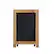 Alt View 12. Alamont Home - Canterbury 9.5"W x 1.88"D x 14"H Magnetic Tabletop Chalkboard (set of 10) - Torched Brown.