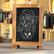 Alt View 13. Alamont Home - Canterbury 9.5"W x 1.88"D x 14"H Magnetic Tabletop Chalkboard (set of 10) - Torched Brown.