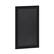 Front. Flash Furniture - Canterbury 20"W x 0.75"D x 30"H Magnetic Wall Mounted Chalkboard - Black.