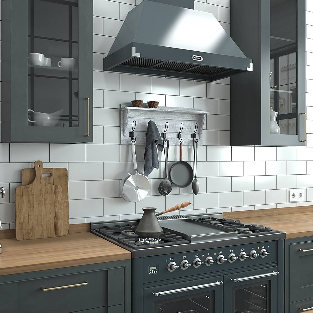 Alt View 16. Alamont Home - Daly 24"W x 4.33"D x 10"H Coat Rack - White Wash.