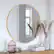 Alt View 13. Alamont Home - Julianne 36" Round Wall Mounted Mirror - Gold.